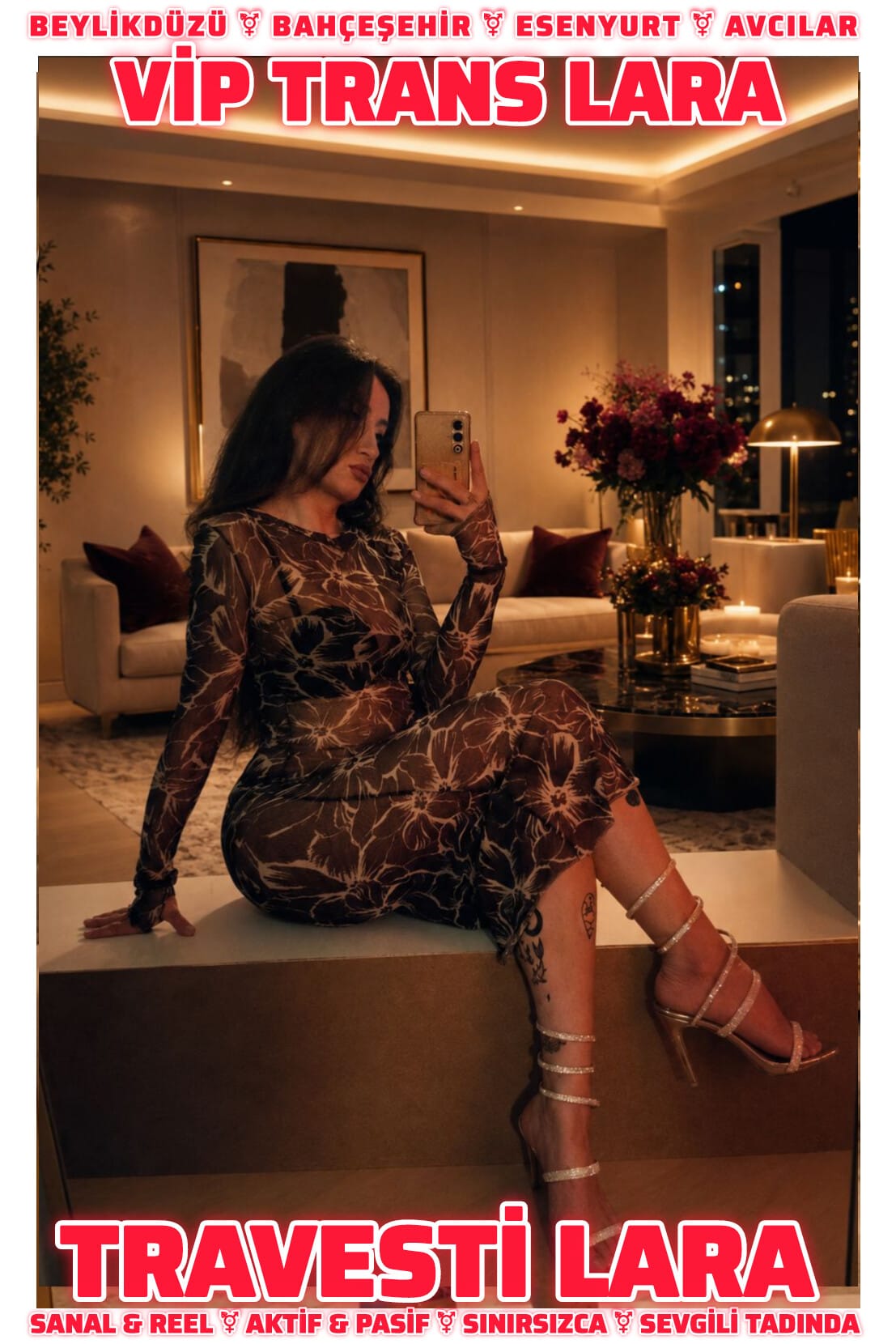 Esenyurt Pasif Travesti Vip Trans Lara